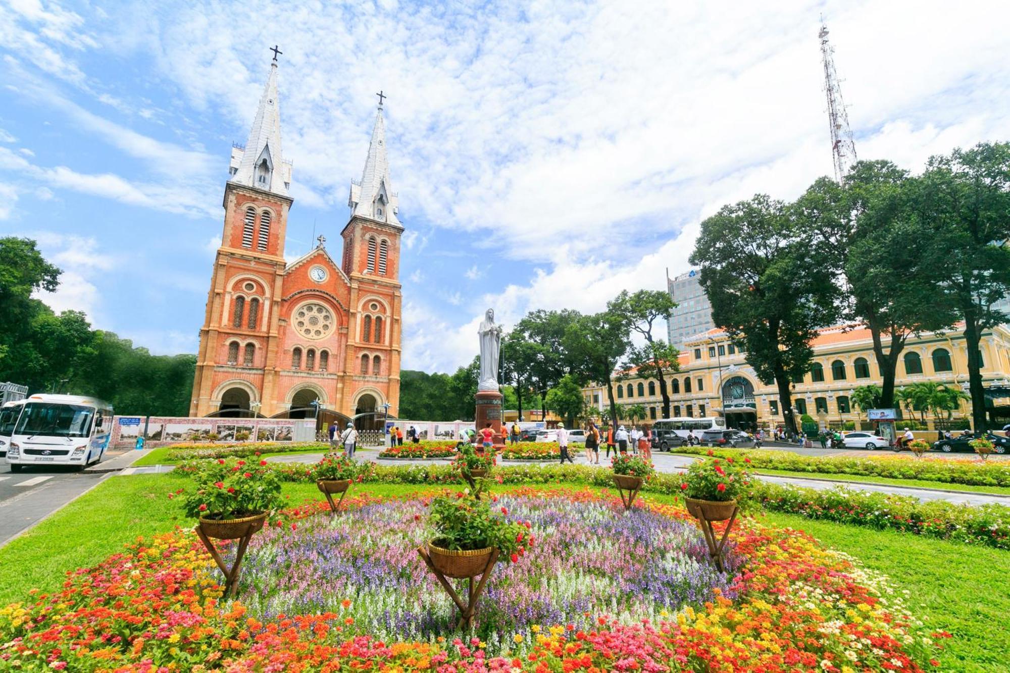 Thien Quoc Hotel Ho-Chi-Minh-Stadt Exterior foto